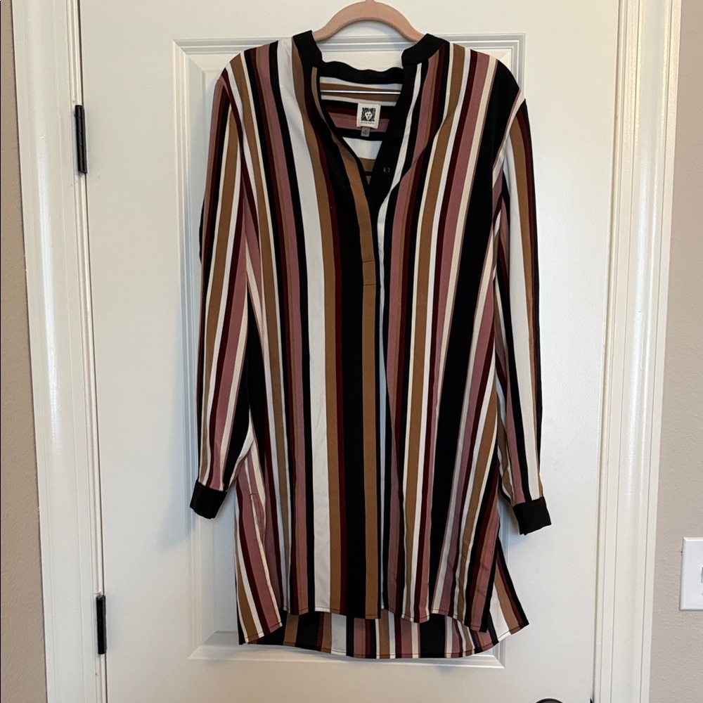 Striped Long Sleeve Tunic